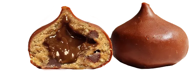 bae Bites Close-Up – angebrochene Bites zeigen cremige Füllung